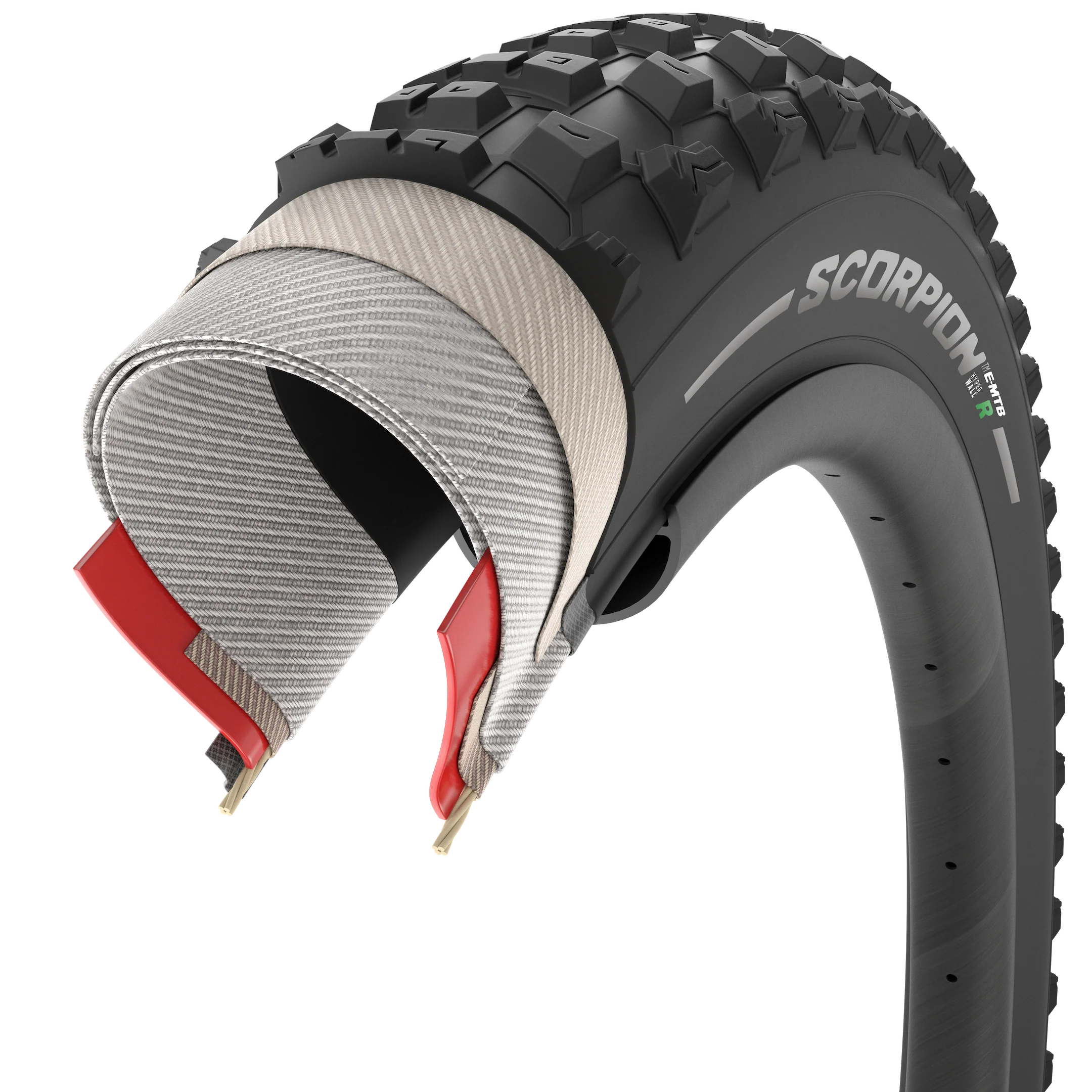 Pirelli Scorpion E-MTB R Hyperwall 27.5 x 2.8" Tire - Image 3
